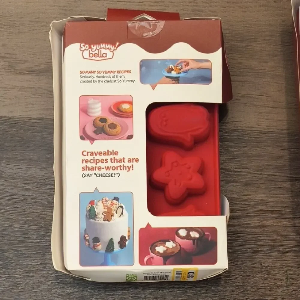 So Yummy Bella Chocolate Mold Set Of 2, NWT